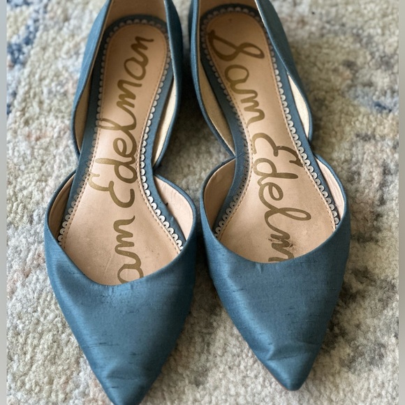 Sam Edelman pointed blue flats, size 9 - Picture 5 of 5